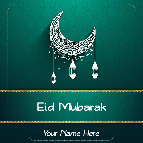 Eid Mubarak 2025 Images With Name Edit